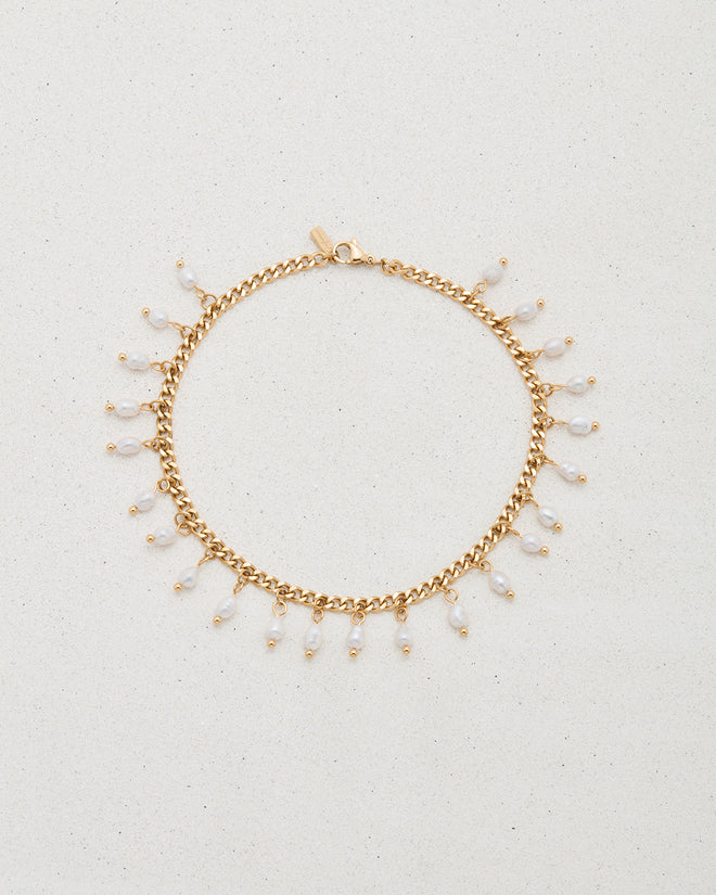 FRESHWATER PEARL VICENTE ANKLET